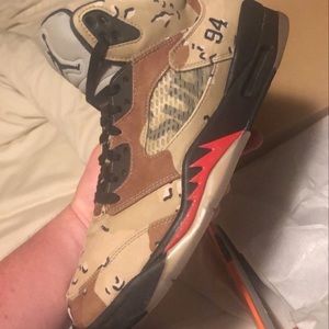 Supreme Jordan 5’s Camo